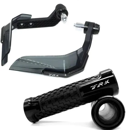 Vista 17 de for Benelli TRK 502 502X Leoncino 500 Motorcycle Handguard Grips Handle Shield Windshield (Color : Black 1)