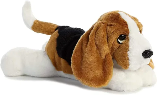 Vista 47 de Aurora® Adorable Flopsie™ - Animal de peluche con diseño de tiburón, facilidad para jugar, compañeros intemporales, color gris, 12 pulgadas