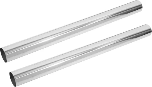 Vista 17 de X AUTOHAUX 2 unids recto 2 "OD 30" longitud DIY mandril tubo de escape 2 pulgadas tubo tubo T304 acero inoxidable ajuste universal