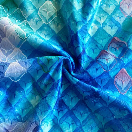 Vista 7 de DNFUN Traje de baño de sirena de 3 piezas para niñas, con cola de sirena, sin monoaleta