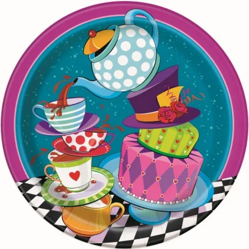 Vista 10 de Mini decoraciones de panal para fiesta de té, 6 pulgadas, diseños surtidos, 4