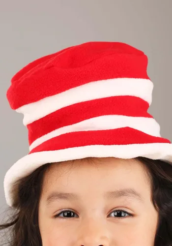 Vista 4 de elope Sombrero de disfraz de gato en el sombrero del Dr. Seuss para niños pequeños