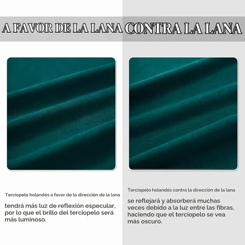 Vista 5 de MASWOND Cortinas opacas extralargas, verde pavo real, 52W144L, juego de 1