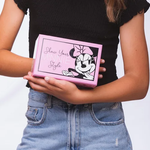 Vista 2 de Disney Joyero de Minnie Mouse, muestra tu organizador de joyas estilo Minnie