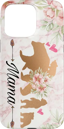 Vista 31 de Mama Bear & Cubs Design Phone Grip - Funda para iPhone 17 de 3 niños