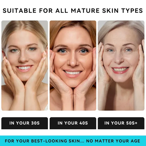 Vista 5 de Crema facial de retinol con colágeno y ácido hialurónico, hidratante facial antienvejecimiento y reafirmante para mujeres y hombres, crema de noche