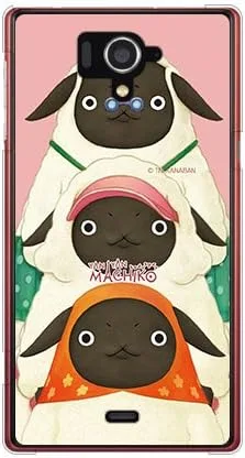 Vista 122 de Yanan Machiko Series Machiko Family Pink (Clear) / for iPhone SE/5s/docomo