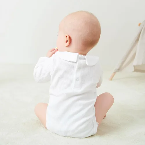 Vista 80 de pureborn Mameluco de algodón súper suave para bebés niños y niñas de 0 a 24 meses