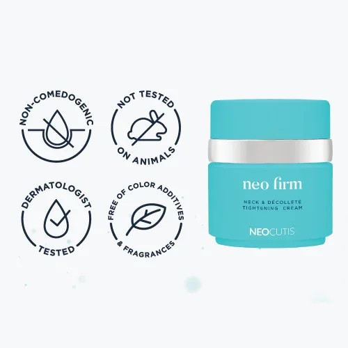 Vista 7 de Neocutis Neo Firm - Crema Reafirmante para Cuello y Escote - Tensado de la Piel y Antienvejecimiento - 1.7 fl oz