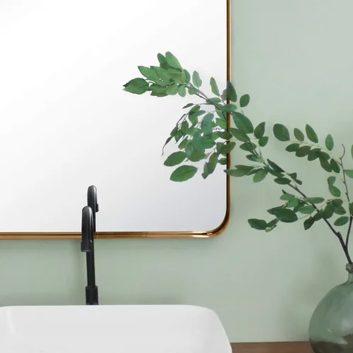 Vista 5 de TEHOME - Espejo de baño para montar en la pared