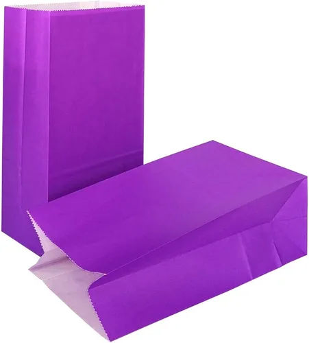 Vista 19 de Bolsas de papel negras mini KEYYOOMY, bolsas negras de fiesta para regalos, pequeña bolsa de papel para favores de fiesta, bolsa de papel