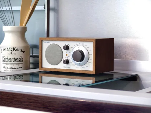 Vista 5 de Tivoli - Radio de mesa AM FM, audio Model One WalnutBeige