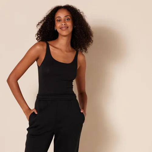 Vista 3 de Tienda Essentials - Camiseta sin mangas de tirantes ajustada para mujer