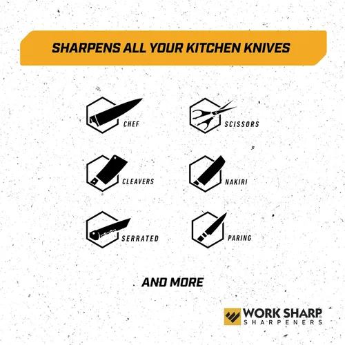 Vista 5 de Work Sharp Afilador de cuchillos de cocina eléctrico profesional E5 Culinary