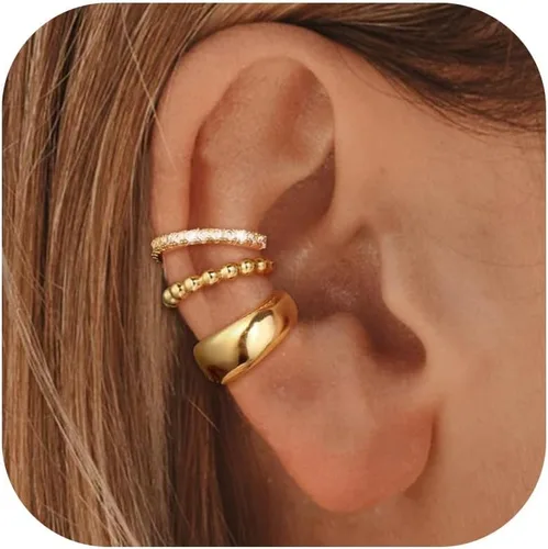 Vista 33 de Ear Cuffs Non Piercing Ear Cuff Earrings for Teen Girl Gifts Trendy Stuff