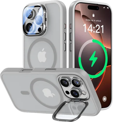 Vista 11 de VOFATA [Protección Completa Mejorada de la Cámara] para Funda iPhone Air con Cubierta de Cámara con Soporte [Compatible con MagSafe][Protección