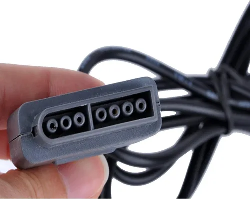 Vista 5 de W4W Mando a distancia compatible con Super Nintendo SNES - Conector de 7 pines - Paquete de dos controladores (paquete de 2)