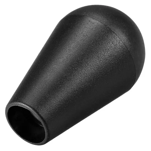 Vista 4 de HAAMIIQII 2PCS Oval Joystick Head Bat Top Ellipse Handle Knob for Replacement Arcade DIY Parts (2 Black)