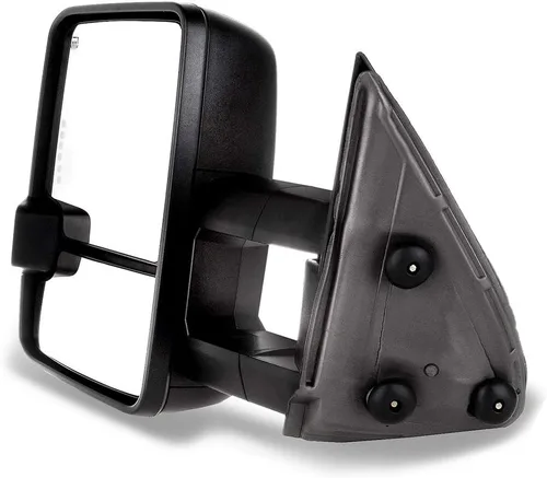 Vista 4 de FINDAUTO Espejos de remolque compatibles con Chevy Silverado 1999-2002 para GMC Sierra 1500/2500 Espejos de remolque con luz LED calefactable