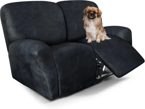 Vista 88 de ANARACHON Fundas para Sillas Reclinables Tipo Cuero, 4 Piezas Funda para Sillón Reclinable Lazy Boy, Protector de Muebles - Funda Suave Lavable