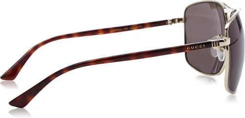 Vista 3 de Gucci Hombres 0065SK 66 OroVerde Gafas de Sol 2.598in