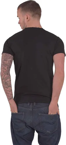 Vista 2 de David Bowie Camiseta Moonage Daydream Space oficial, unisex, color negro