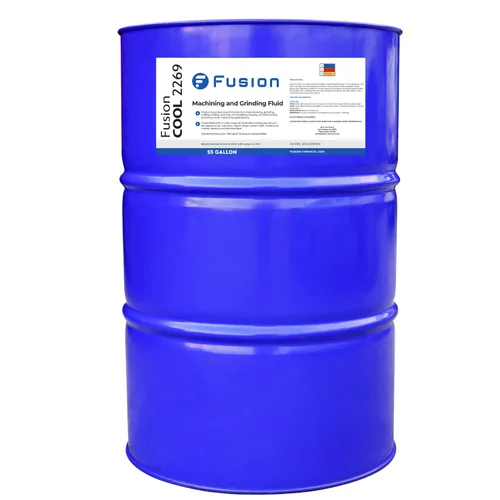 Vista 8 de Fusion Chemical - Fluido de mecanizado y molienda Aceite de corte para perforar metal Fusion Cool 2269 Refrigerante de microemulsión