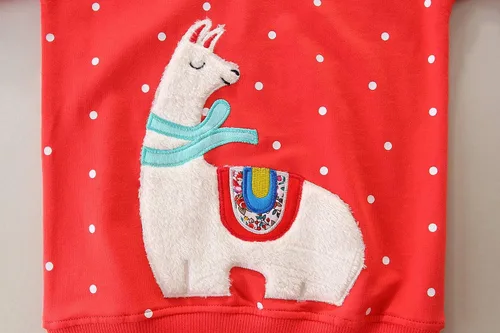 Vista 4 de Hongshilian Camisa unisex de algodón con dibujos animados para niños