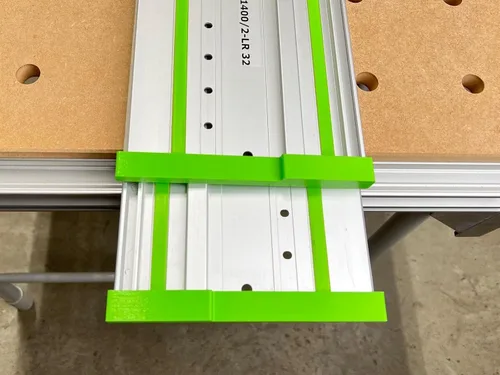 Vista 2 de ToolCurve Tapas protectoras para rieles guía compatibles con rieles Festool