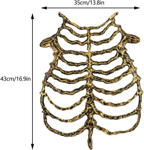 Vista 3 de Practical and Lightweight Skeleton Props Costume B