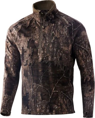 Vista 8 de NOMAD Men's Utility 1/2 Zip Wind Resistant Pullover Hunting Jacket Musgo