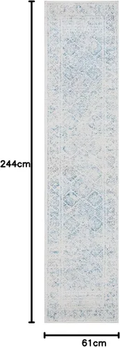 Vista 209 de Safavieh - Alfombra decorativa de la colección Tulum, modelo TUL264F, estilo marroquí, bohemio y desgastado, no suelta pelusa, para sala, vestíbulo