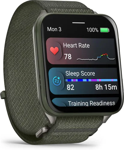 Vista 3 de Garmin Venu X1 51 mm Fitness Smartwatch, 2 Inch AMOLED Display, Up to 8 Days Battery Life, 100+ Sports Apps, 24/7 Health and Wellness Functions