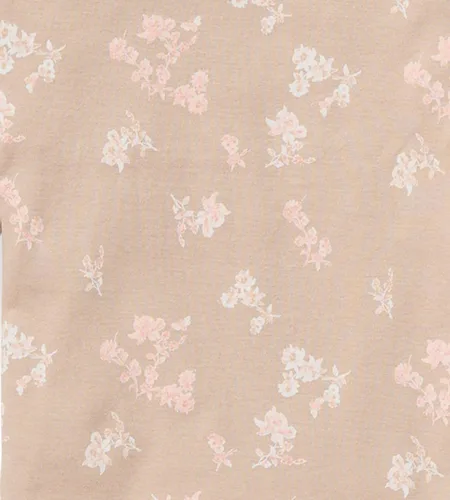 Vista 4 de Burt's Bees Baby Pijama con pies de algodón orgánico para niña