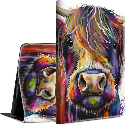 Vista 14 de Funda para Samsung Galaxy Tab S6 Lite de 10.4 pulgadas, versión 2022/2020, ligera, funda inteligente de piel sintética con soporte ajustable