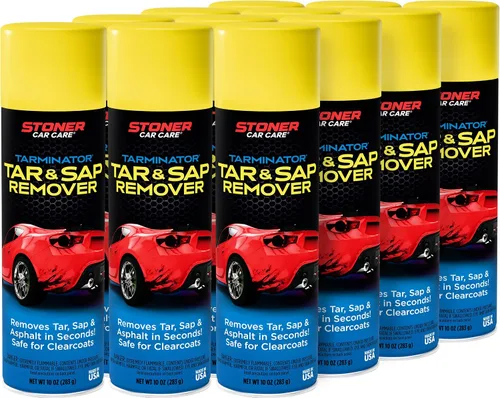 Vista 15 de Stoner Car Care 91154-2PK 295,7 ml. Tarminator de alquitrán, savia y asfalto, seguro para pintura automotriz y cromo en autos, camiones, vehículos