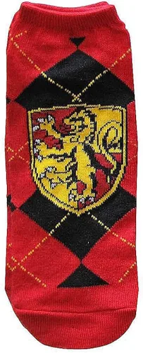Vista 2 de Hyp Harry Potter House Crests Argyle Pattern JuniorsWomens 5 Pack Ankle Socks