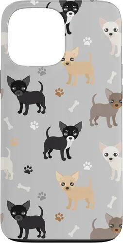 Vista 24 de Chihuahua Paws and Bones - Funda para iPhone 17