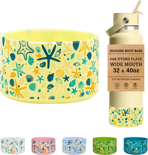 Vista 20 de HEYSKAY - Base de silicona para botella de agua Hydro Flask de boca ancha de 32 a 40 onzas
