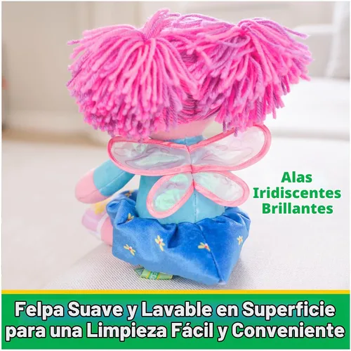 Vista 7 de GUND Sesame Street Abby Cadabby Take Along Buddy - Peluche de 13 pulgadas
