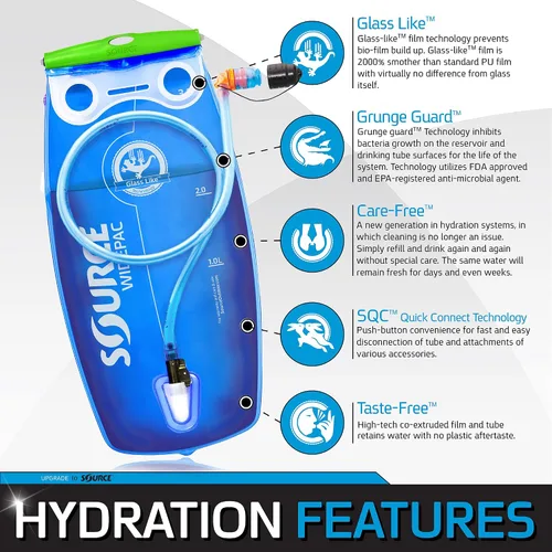 Vista 5 de Source Hydration Pack Wide Pack