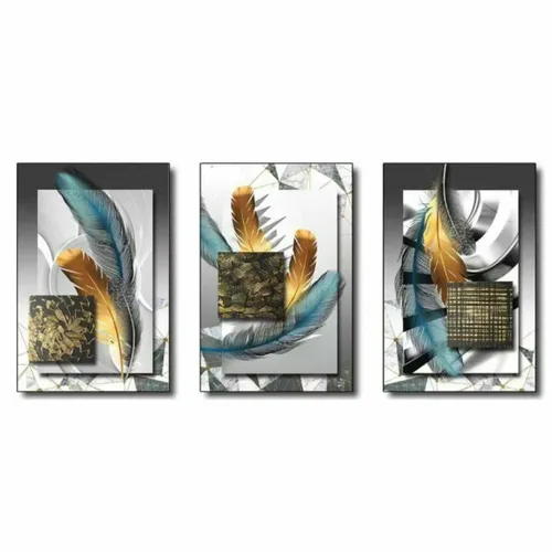 Vista 2 de Lienzo DKD Home Decor Poliestireno Lienzo 53 x 3,5 x 73 cm