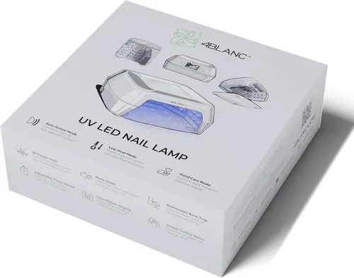 Vista 7 de 4BLANC® Lámpara de curado de uñas LED UV inteligente profesional con sensor y modo de cuidado de manos para manicura y pedicura