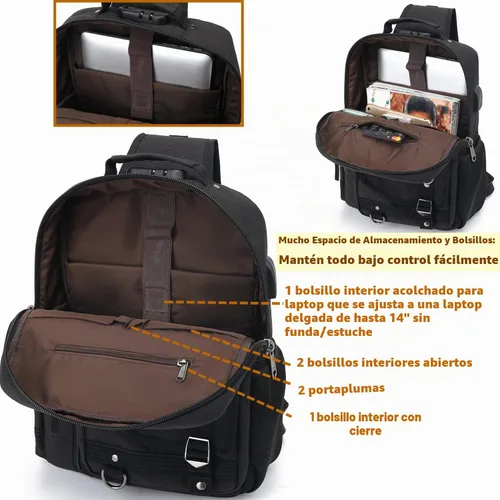 Vista 5 de Leaper Bolso bandolera resistente al agua para senderismo: 98% seco 10min 98% de sequedad del dispositivo después de 10 minutos de lluvia ligera
