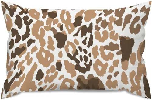 Vista 72 de ArogGeld Funda de almohada para sofá, guepardo y leopardo, estampado de leopardo, funda de cojín decorativa de granja para sala de estar
