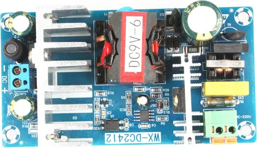 Vista 6 de NOYITO Módulo de fuente de alimentación aislada de CA a CC 9V 6A AC 120V (110-260V) a DC 9V 6A 54W (pico 8A) Módulo de alimentación con protección