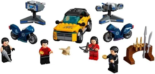 Vista 3 de LEGO Marvel Shang-Chi Escape from The Ten Rings 76176 Kit de construcción (321 piezas)