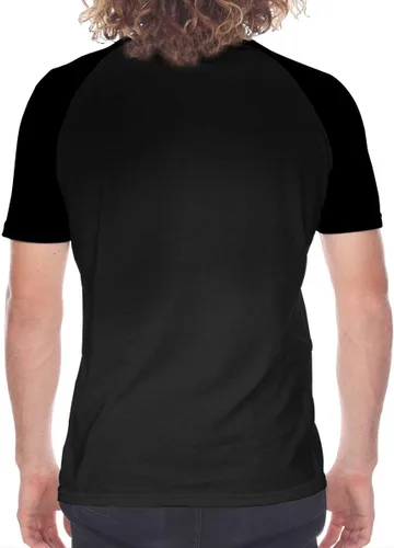 Vista 2 de Billy Ray Cyrus - Camiseta de béisbol con estampado de una cara para hombre
