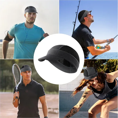 Vista 8 de Arcweg Gorras de ciclismo transpirables para debajo del casco, sombrero de bicicleta que absorbe el sudor, sombrero a