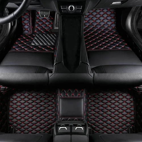 Vista 23 de Tapete para Auto Adecuado para el 99% de Sedanes, Coches Deportivos, Tapetes de Coche Personalizados de Lujo para SUV, Mujeres, Tapetes Automotrices